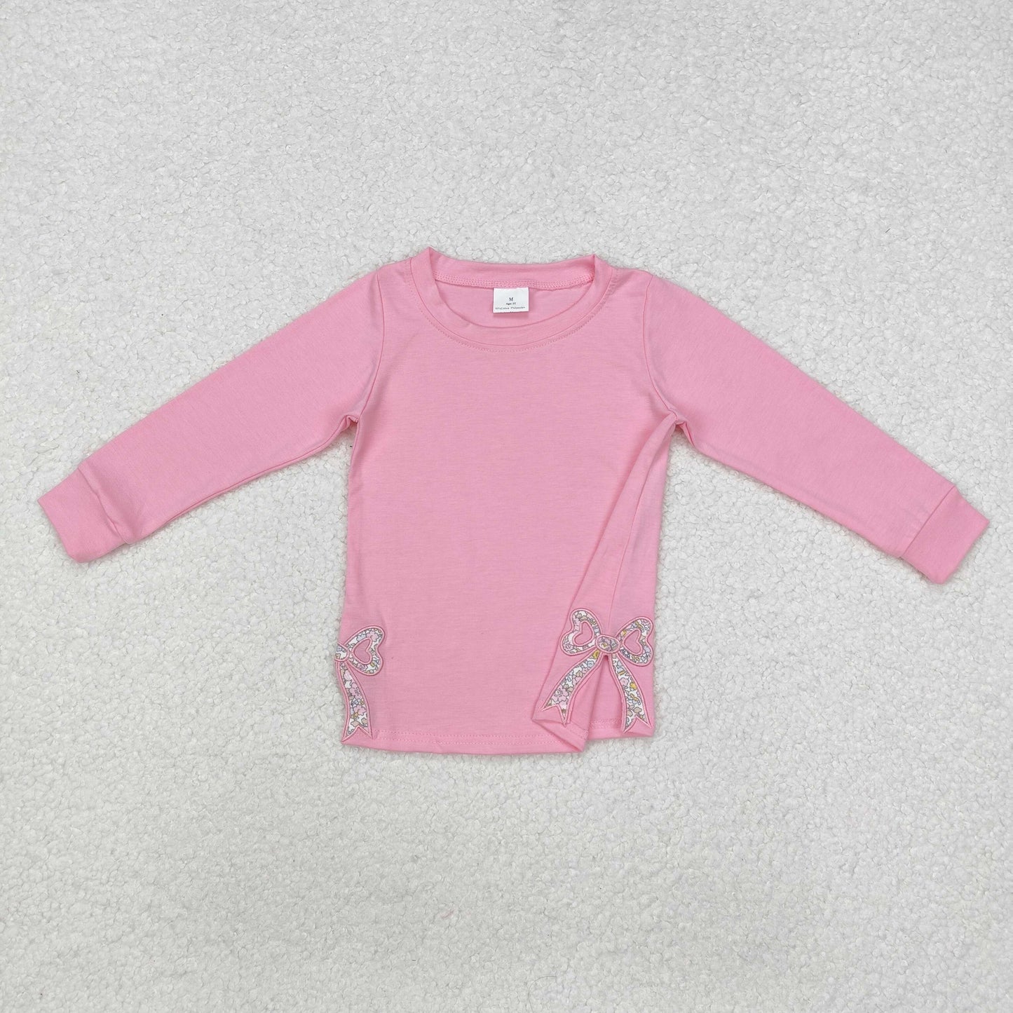 **PREORDER** Embroidered Flower Bow Crewneck