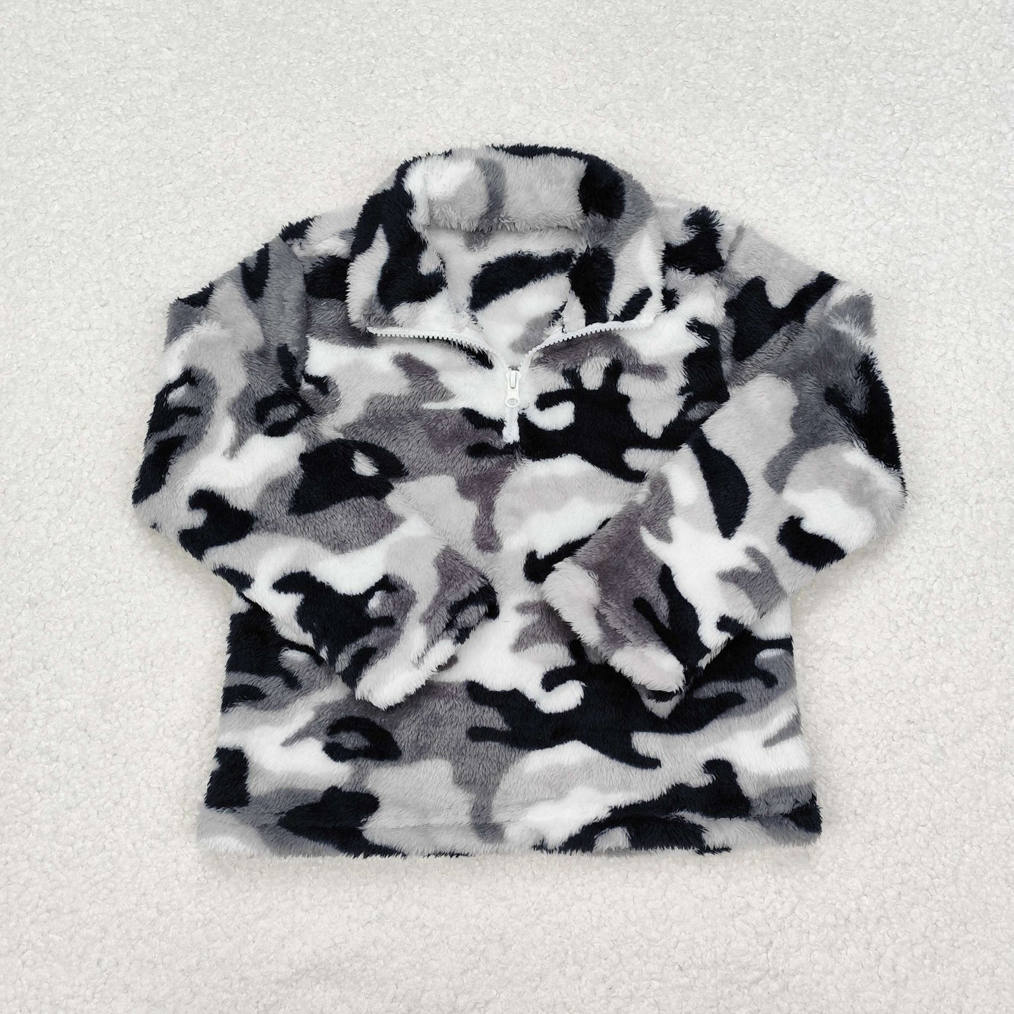 **PREORDER** Camo Sherpa 1/4 Zip