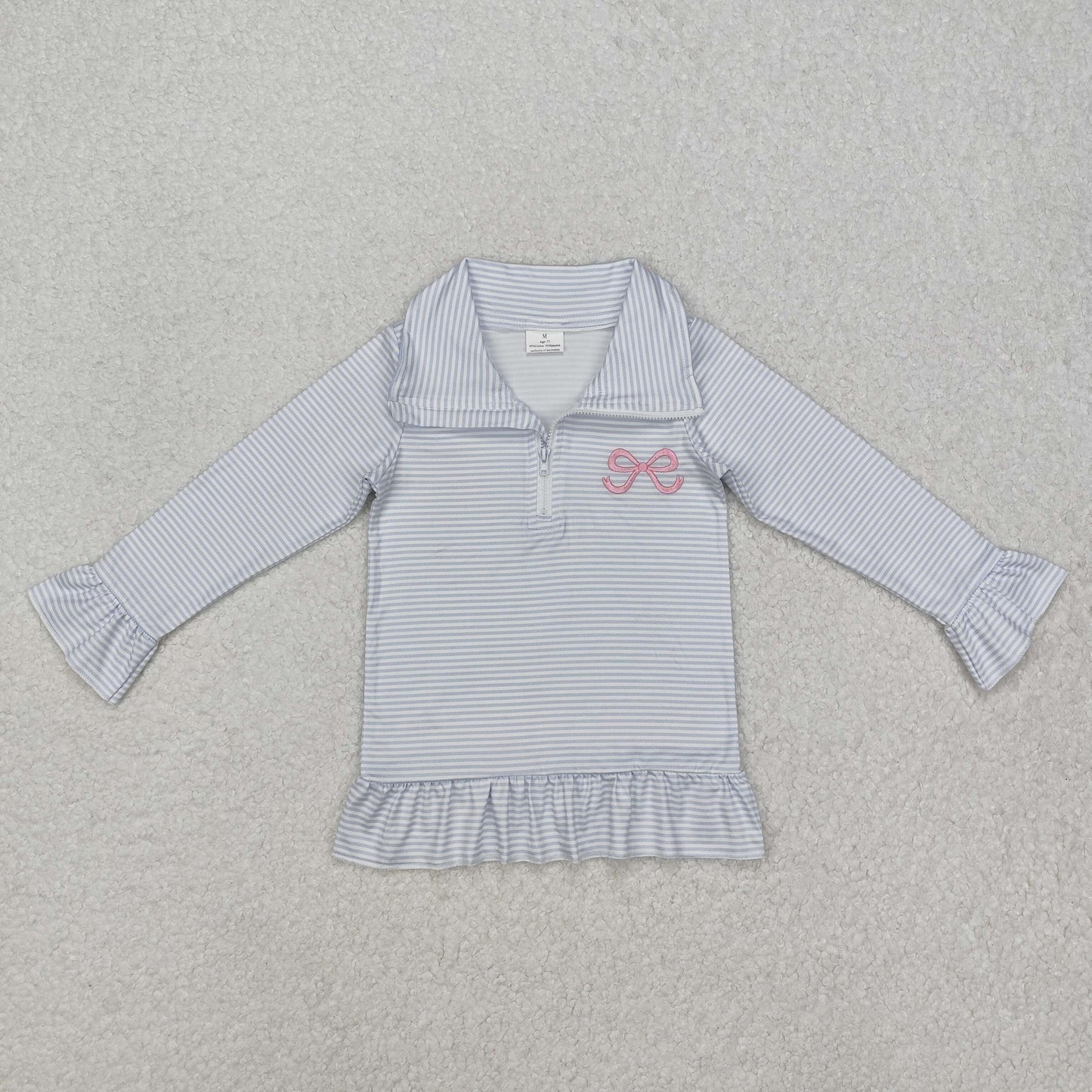 **PREORDER** Embroidered Bow 1/4 Zip