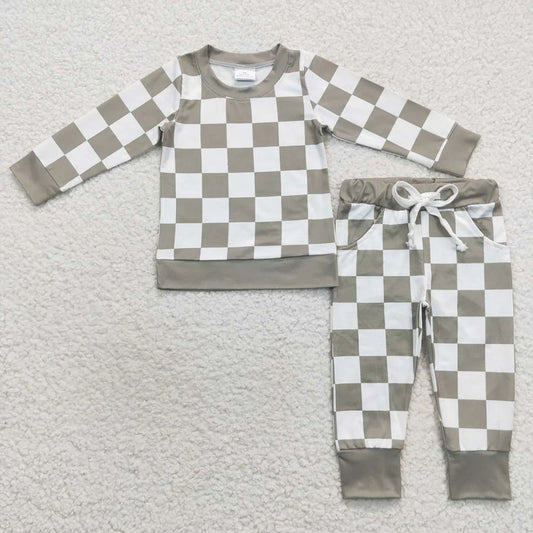 **PREORDER** Olive Checkered Set