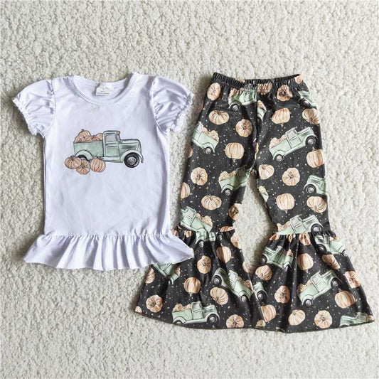 **PREORDER** Pumpkin Truck Bell Set