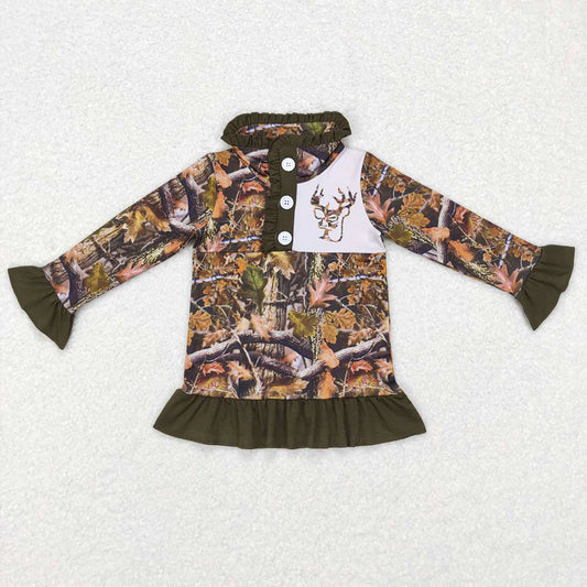 **PREORDER** Camo Deer 1/4 Zip