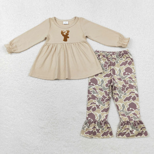 **PREORDER** Embroidered Deer Camo Set