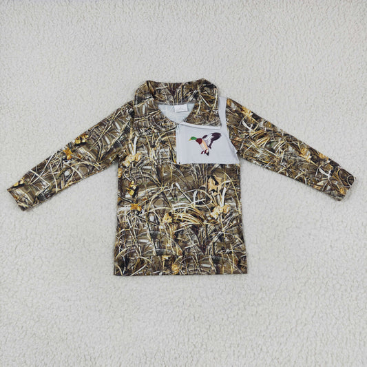 **PREORDER** Camo Duck 1/4 Zip