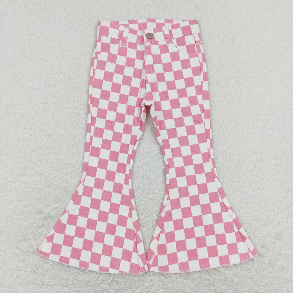 ** PREORDER ** Pink Checkered Bells