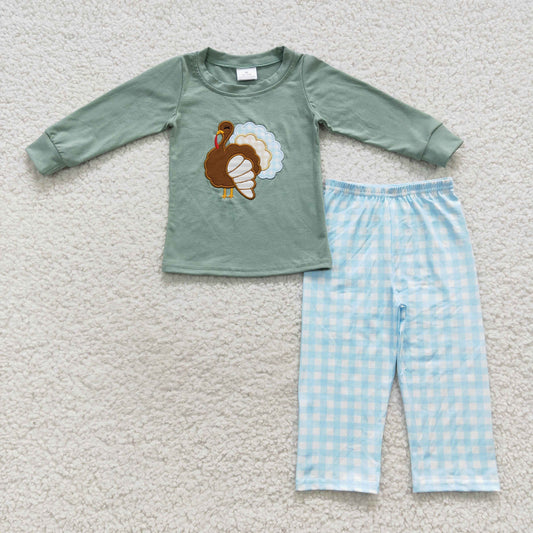 **PREORDER** Embroidered Turkey Set